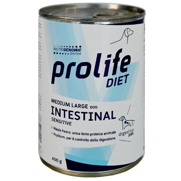 PROLIFE DIET DOG MEDIUM LARGE INTESTINAL SENSITIVE MAIALE