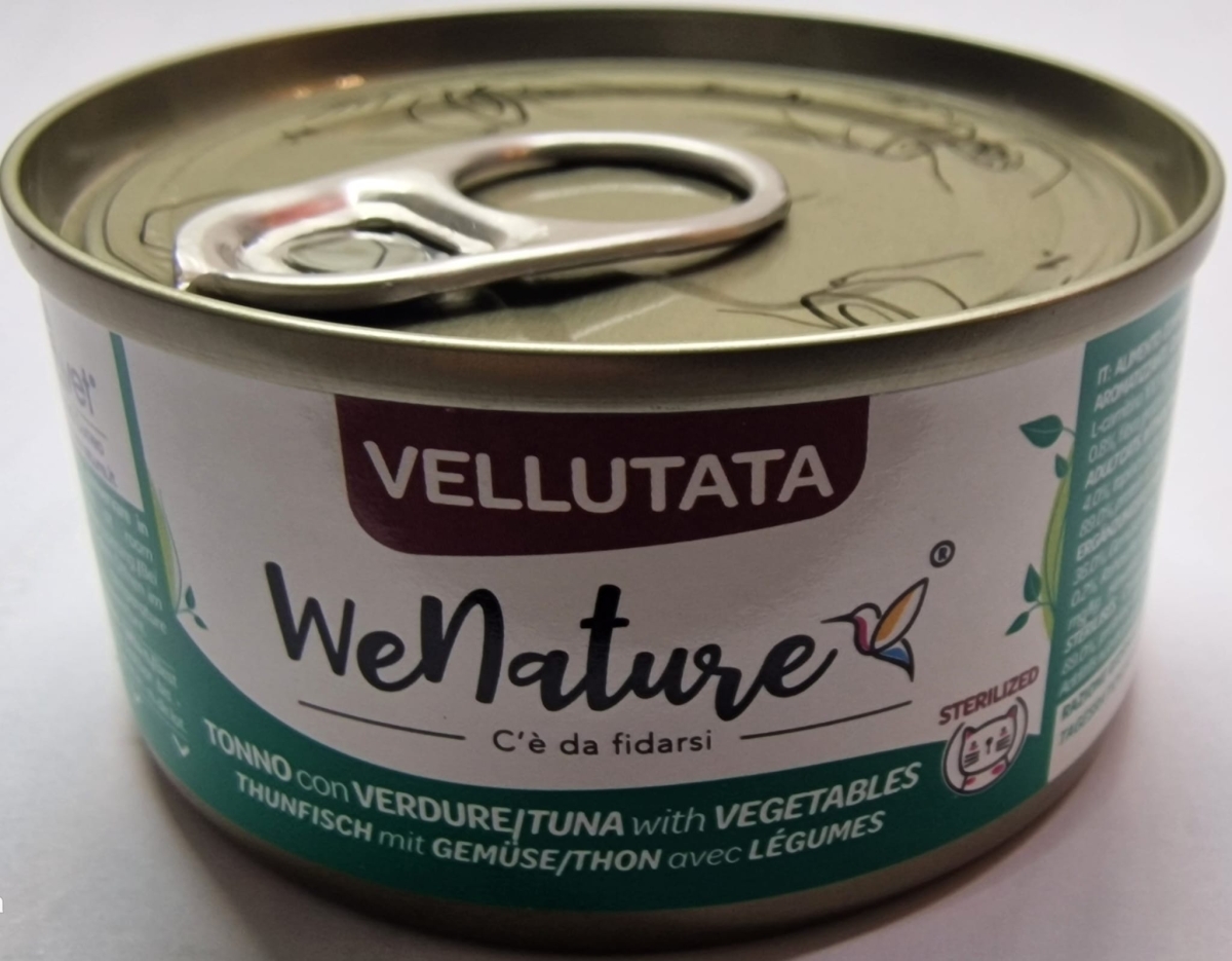 WENATURE VELLUTATA STERILIZED TONNO CON VERDURE