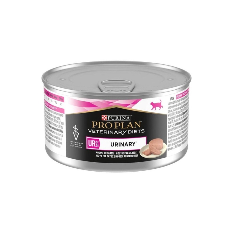 PURINA PRO PLAN VETERINARY DIETS UR URINARY MOUSSE TACCHINO