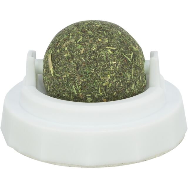 TRIXIE GIOCO GATTO PALLINA CATNIP CON SUPPORTO