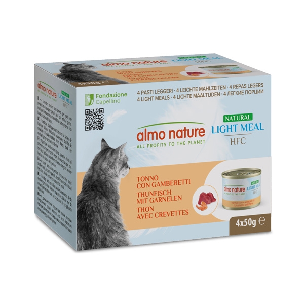 ALMO NATURE HFC NATURAL LIGHT MEAL TONNO E GAMBERETTI MULTIPACK