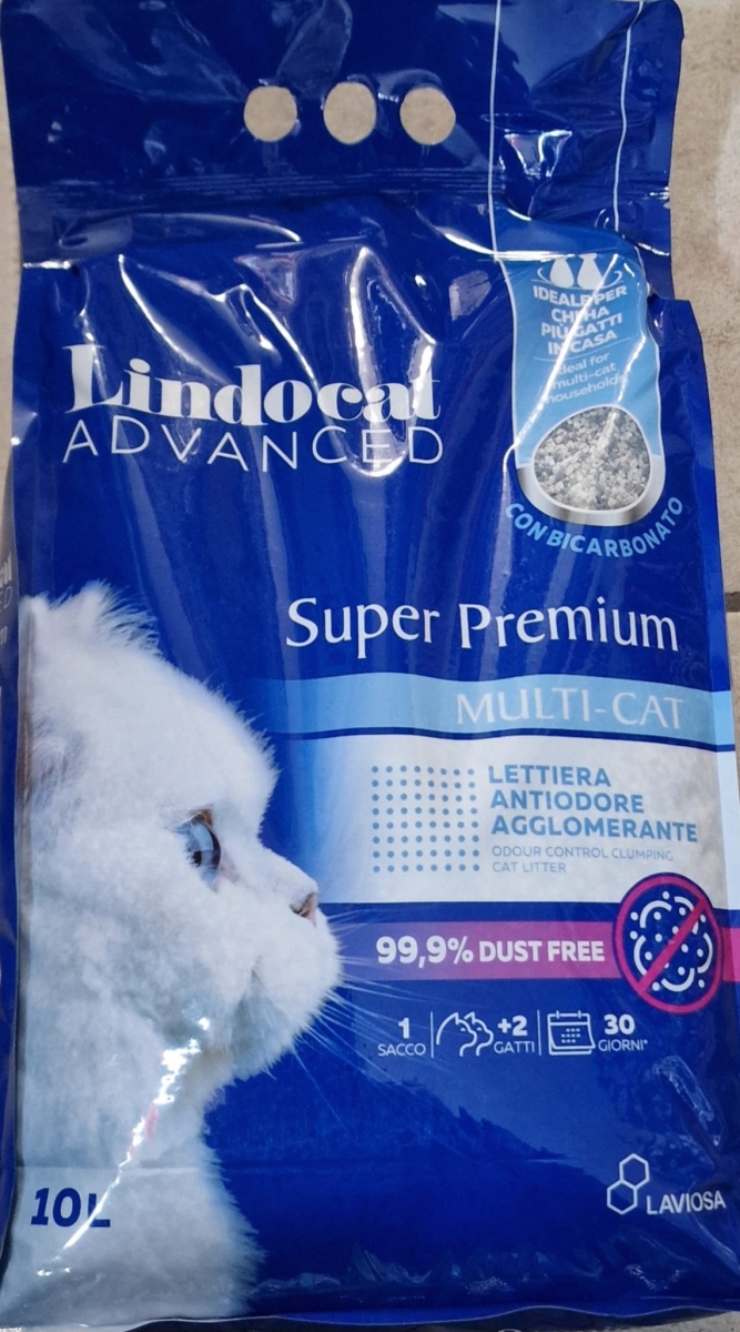 LINDOCAT ADVANCED SUPERPREMIUM MULTI CAT CON BICARBONATO 99,9 DUST FREE