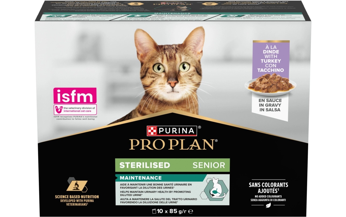 PRO PLAN MULTIPACK STERILIZZATO CON TACCHINO