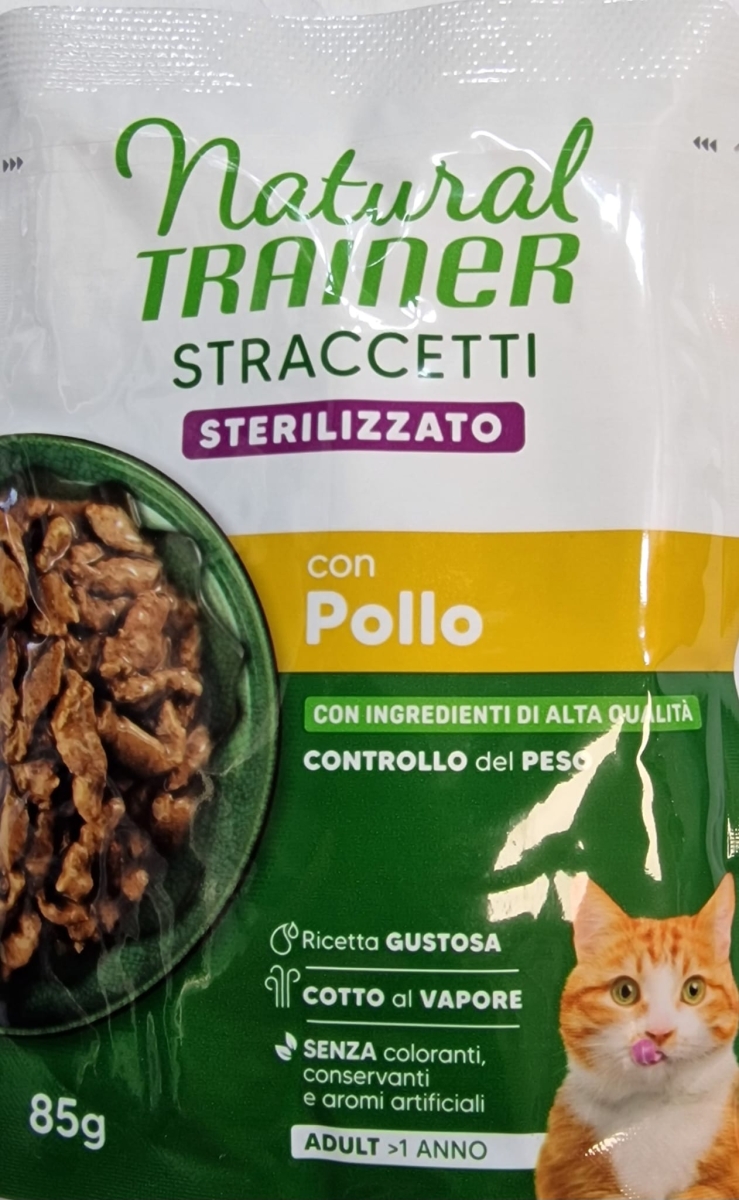 NATURAL TRAINER STRACCETTI STERILIZZATO CON POLLO