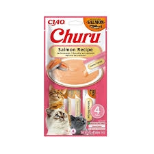 CIAO CHURU CAT SNACK SALMONE CREMOSO CON TONNO