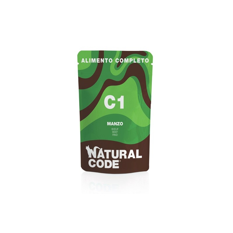 NATURAL CODE  C1 MANZO ALIMENTO COMPLETO