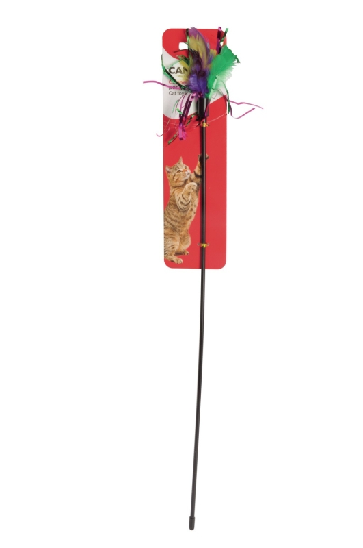 CAMON GIOCO GATTO CANNETTA IN PLASTICA 2 COLORI