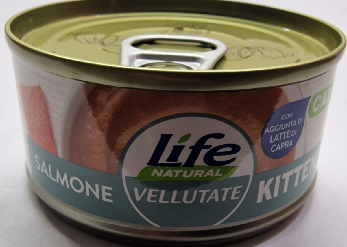 LIFE NATURAL VELLUTATE KITTEN SALMONE