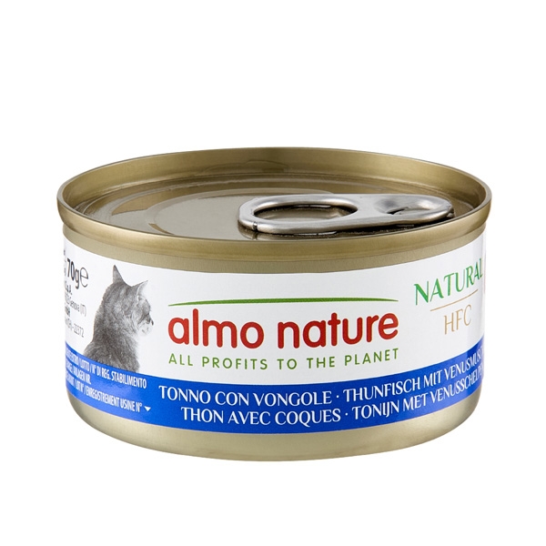 HFC ALMO NATURE NATURAL CATS TONNO CON VONGOLE