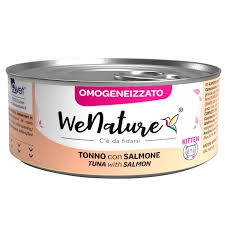 WENATURE KITTEN OMOGENEIZZATO DI TONNO CON SALMONE