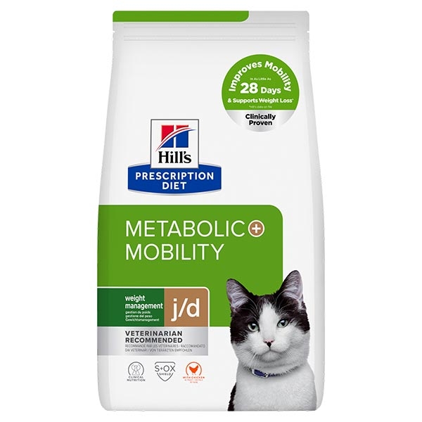 HILL'S PRESCRIPTION DIET METABOLIC + MOBILITY PER GATTI CON POLLO