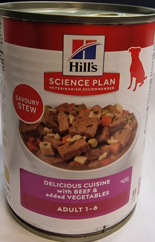 HILL'S SCIENCE PLAN DELICIUS CUISINE CON MANZO E VEGETALI ADULT 1-6