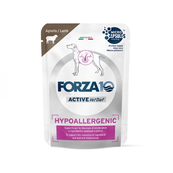 FORZA 10 HYPOALLERGENIC ACTIWET DOG AGNELLO PATE'