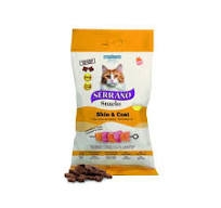 SERRANO SNACKS SKIN & COAT SALMONE E TONNO
