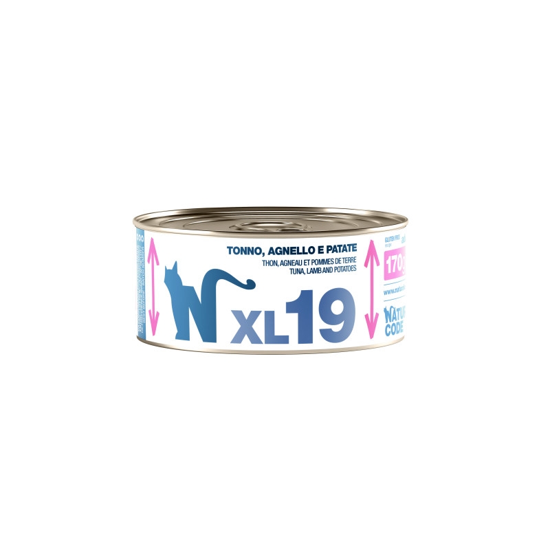 XL19 TONNO, AGNELLO E PATATE NATURAL CODE