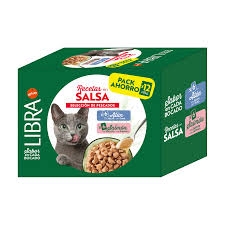 AFFINITY LIBRA CAT WET MULTIPACK SALSA SALMONE & TONNO