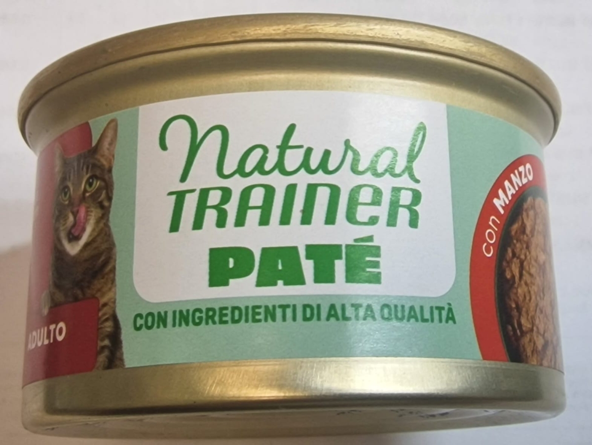 NATURAL TRAINER PATE' ADULT CON MANZO