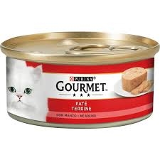PURINA GOURMET PATE'  CON MANZO
