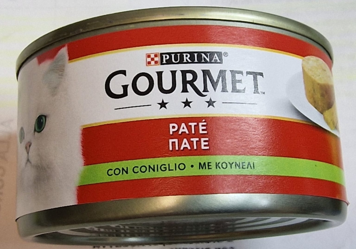 PURINA GOURMET PATE'  CON CONIGLIO