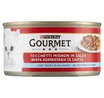 PURINA GOURMET TOCCHETTI MIGNON IN SALSA TROTA E SALMONE