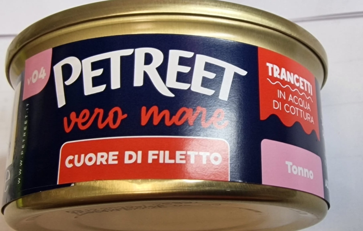 PETREET VERO MARE CUORE DI FILETTO TRANCETTI IN ACQUA DI COTTURA TONNO