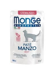 MONGE MONOPROTEIN STERILISED PATE' MANZO