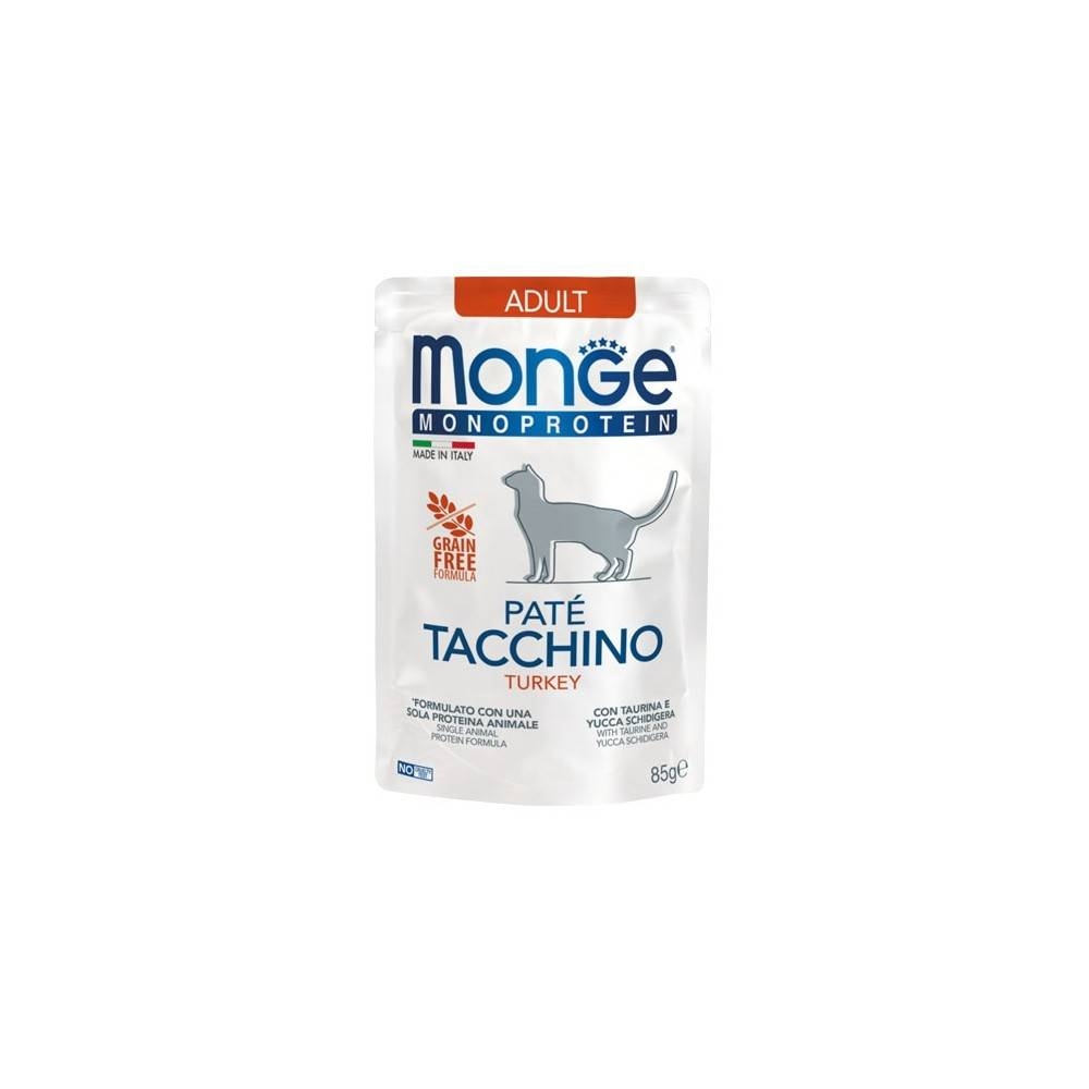 MONGE MONOPROTEIN ADULT  PATE' TACCHINO