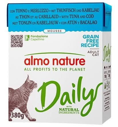 ALMO NATURE DAILY MOUSSE CON TONNO E MERLUZZO