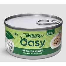 OASY NATURY SOFT JELLY POLLO CON SPINACI