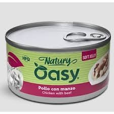 OASY NATURY SOFT JELLY POLLO CON MANZO