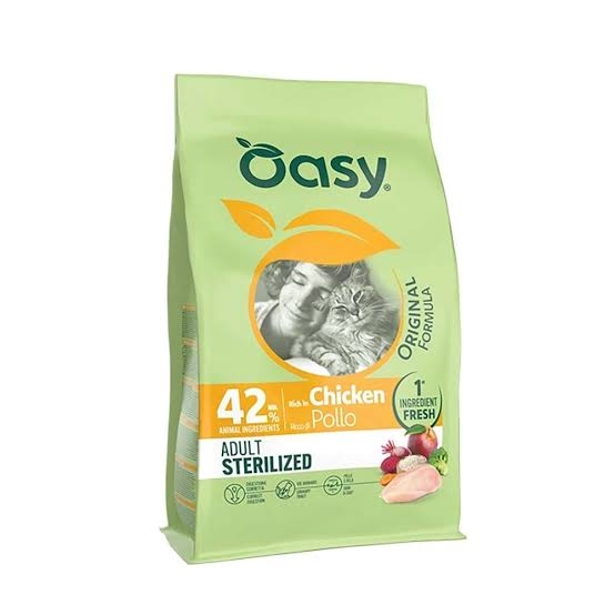 OASY DRY CAT ORIGINAL ADULT STERILIZED POLLO