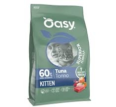 OASY DRY CAT SUPERIOR KITTEN TONNO