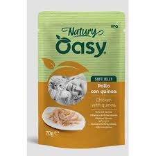 OASY WET CAT NATURYSOFT JELLY POLLO CON QUINOA