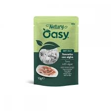 OASY WET CAT NATURY SOFT JELLY TONNETTO CON ALGHE