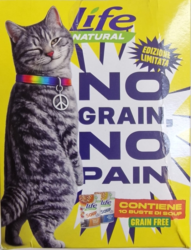 LIFE CAT BOX PROMO BUSTE SOUP