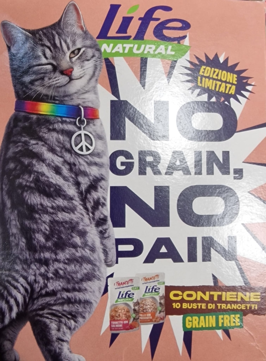 LIFE CAT BOX PROMO BUSTE TRANCETTI