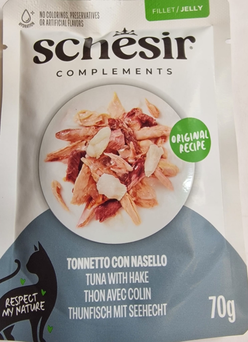 SCHESIR COMPLEMENTS FILETTI JELLY TONNETTO CON NASELLO