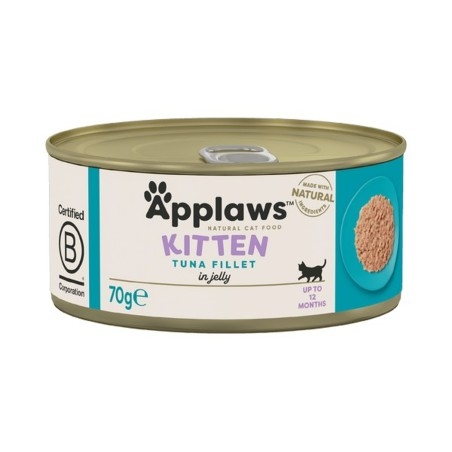 APPLAWS GATTO KITTEN IN GEL TONNO