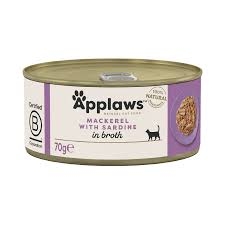 APPLAWS GATTO LATTINE IN BRODO CON SGOMBRO E SARDINE