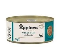 APPLAWS GATTO LATTINE IN BRODO CON PESCE DELL'OCEANO