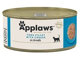 APPLAWS GATTO LATTINE IN BRODO CON FILETTO DI TONNO E FORMAGGIO