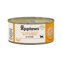 APPLAWS GATTO LATTINE IN BRODO PETTO DI POLLO CON FORMAGGIO