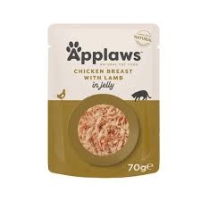 APPLAWS GATTO BUSTINA IN JELLY PETTO DI POLLO CON AGNELLO