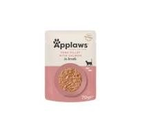 APPLAWS GATTO BUSTINA IN BRODO TONNO CON SALMONE