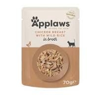 APPLAWS GATTO BUSTINA IN BRODO CON POLLO E RISO SELVATICO