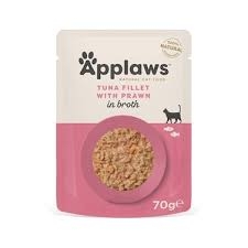 APPLAWS GATTO BUSTINA IN BRODO TONNO CON GAMBERETTI