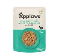 APPLAWS GATTO BUSTINA IN BRODO FILETTI DI TONNO CON ACCIUGHE