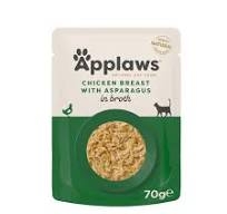 APPLAWS GATTO BUSTINA IN BRODO POLLO CON ASPARAGI E RISO