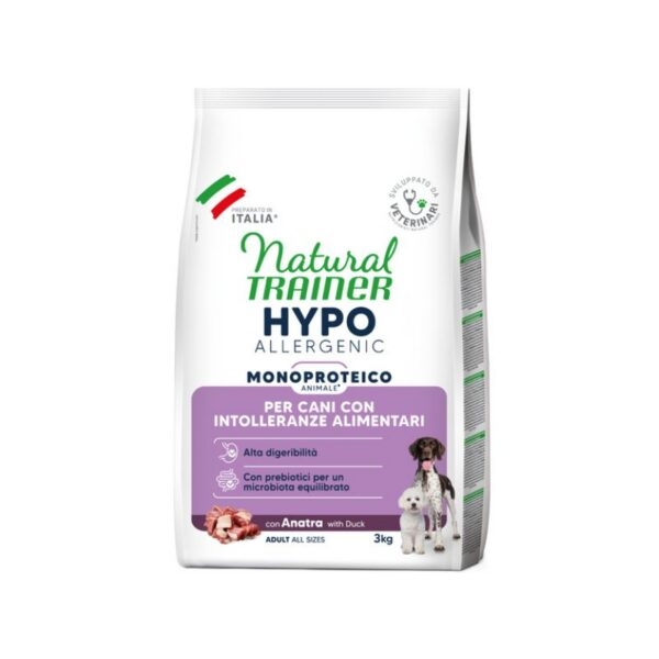 NATURAL TRAINER DOG HYPOALLERGENIC DUCK