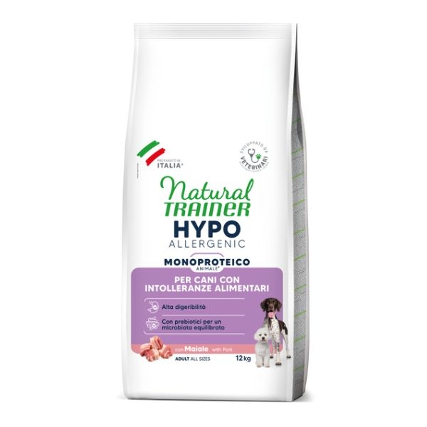 NATURAL TRAINER DOG HYPOALLERGENIC PORK